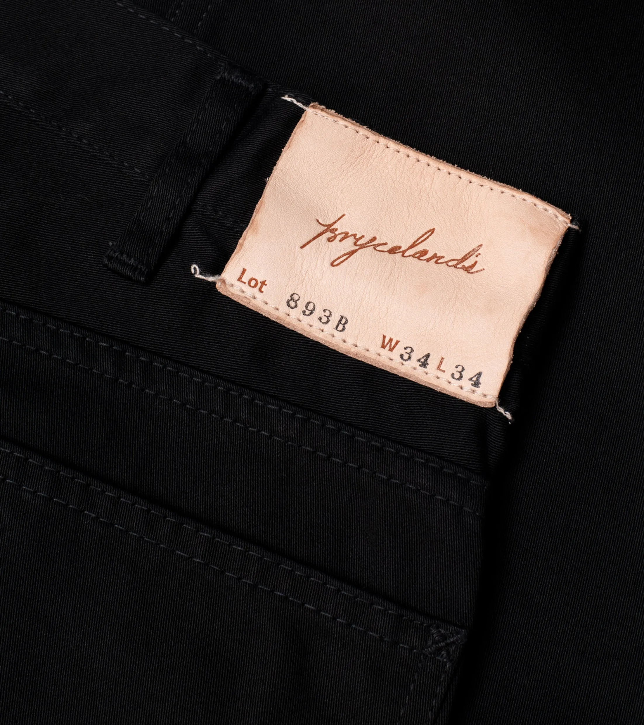893 Bootcut Jeans Black