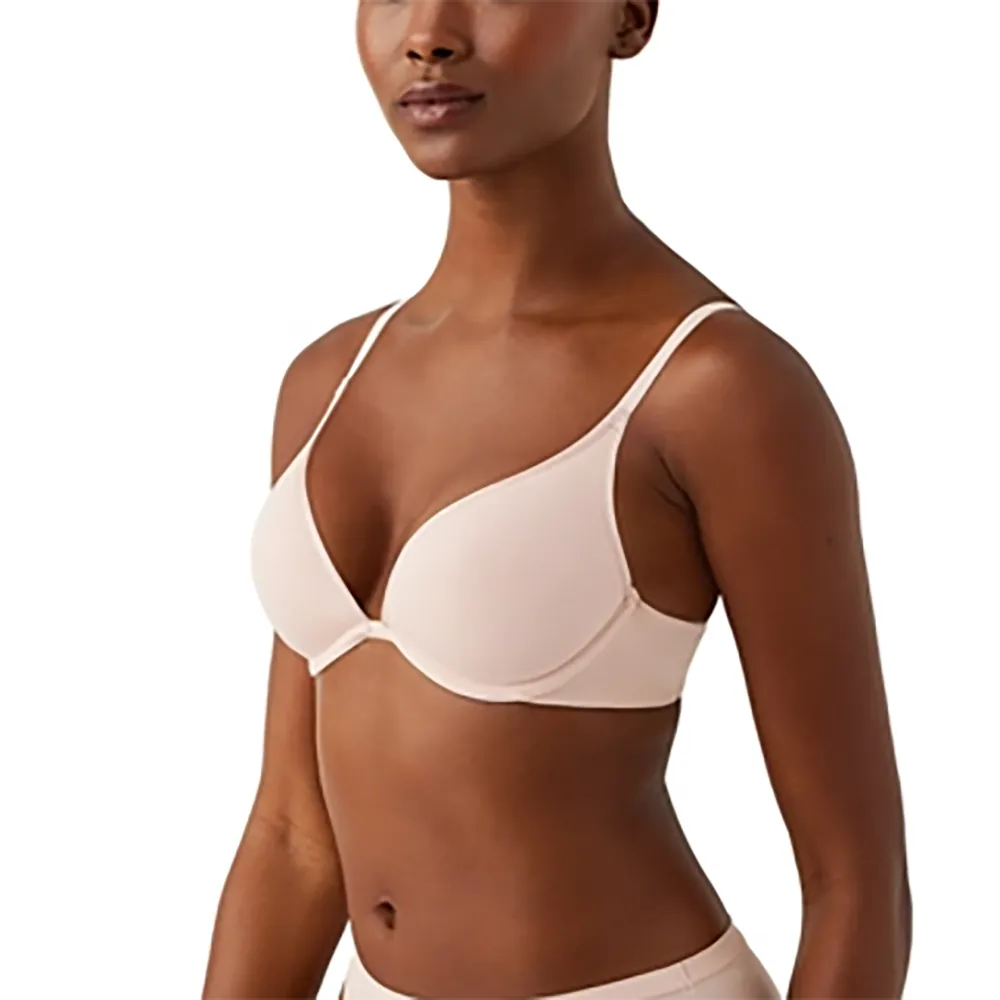 Cotton To A Tee Plunge T-Shirt Bra