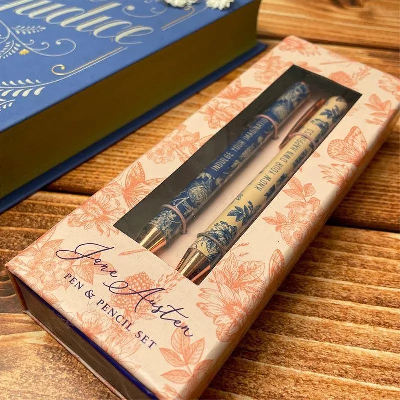 Jane Austen Pen and Pencil Set