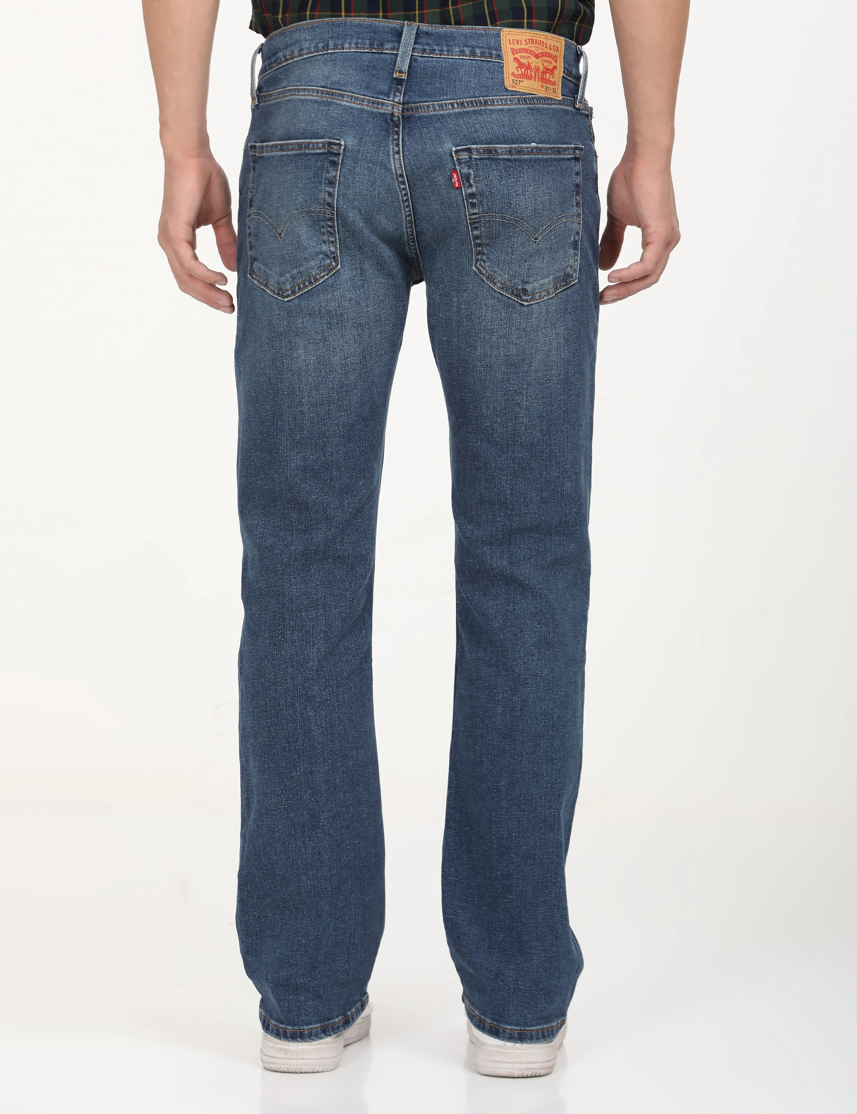 Men's 517 Indigo Bootcut Fit Mid Rise Jeans