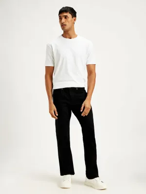 Men's 527 Black Bootcut Fit Mid Rise Jeans