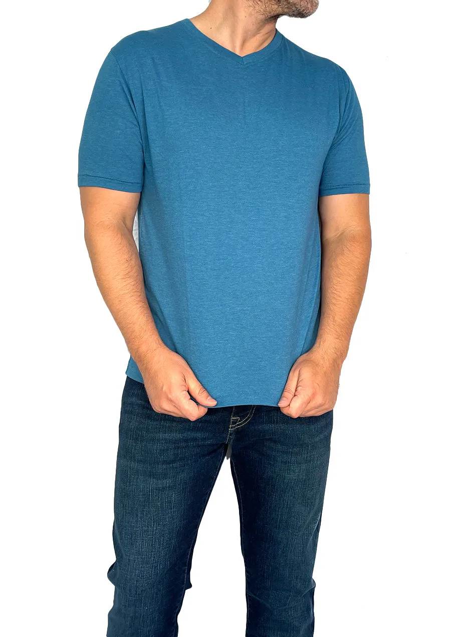 Omega V-Neck Tee (Royal)
