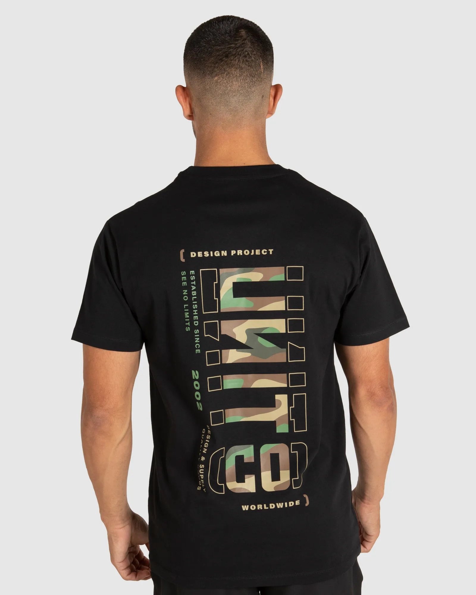 Unit Mens Tees Trap Black