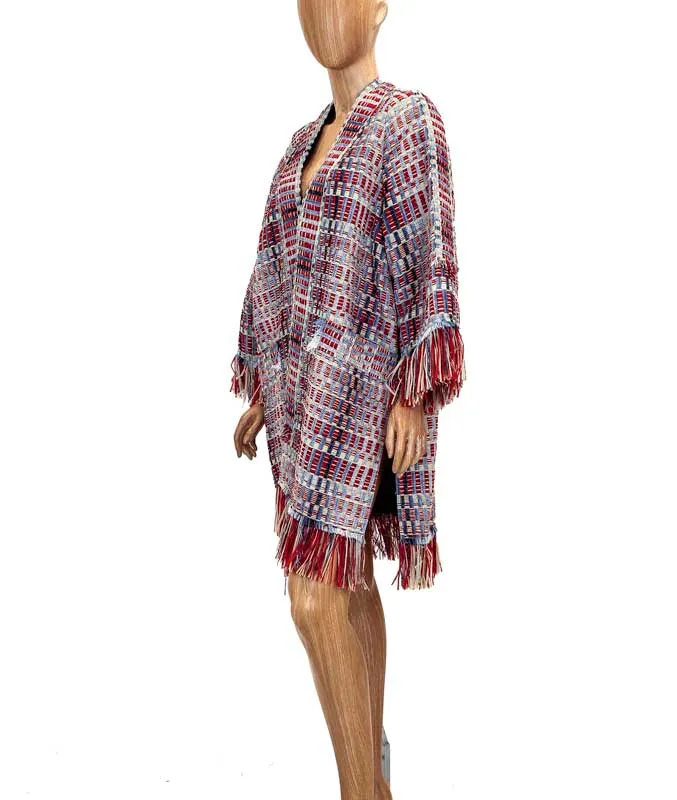Woven Open Front Duster