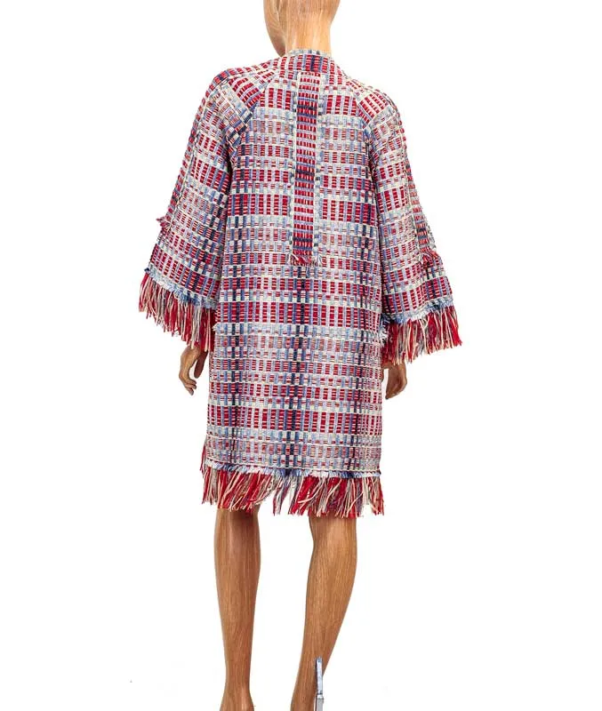 Woven Open Front Duster